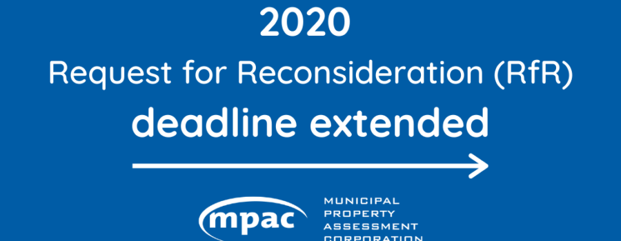 MPAC 2020 assessment update