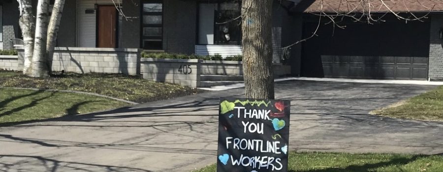 Thank You Frontline Workers! Share Your Community Messages