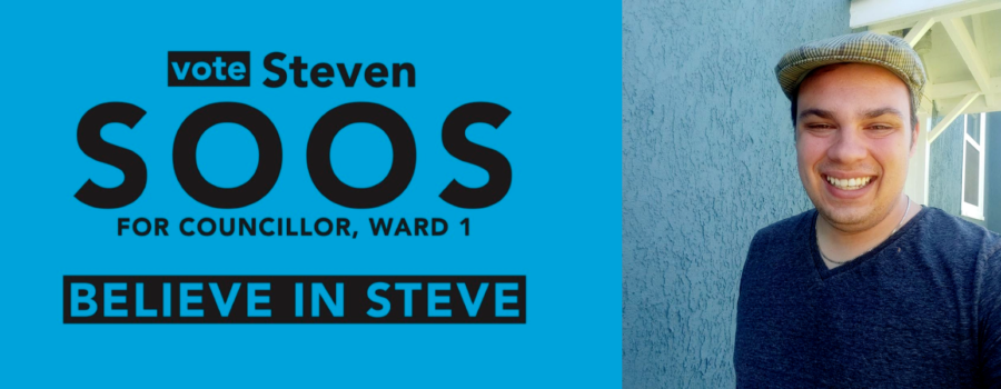 Steven Soos: Letter to Voters
