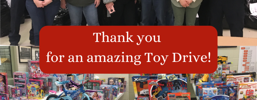 Thank You for Another Successful Toy Drive!