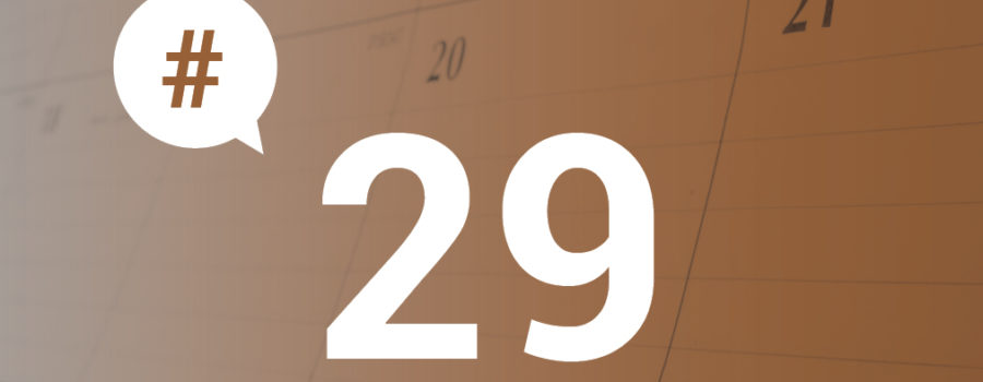 This month’s significant number: 29