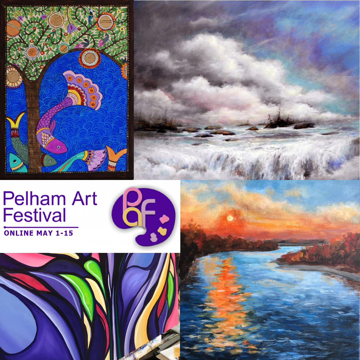 Coming Soon! Pelham Art Festival ONLINE Show & Sale May 1-15, 2021