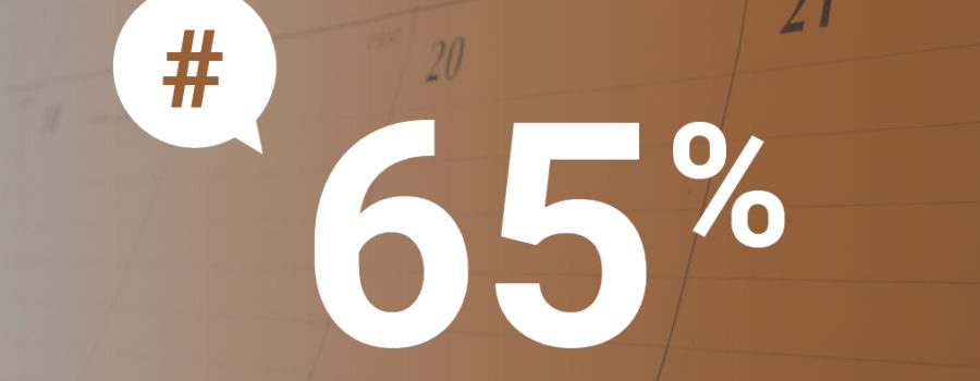 This month’s significant number: 65