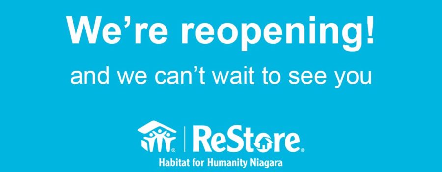 Habitat for Humanity ReStores to Re-Open