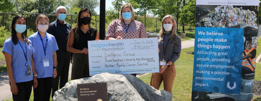 Emterra & Hospital Foundation Celebrate 8 Years of Donations Totaling $372,000