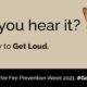 It’s Fire Prevention Week Pelham – Let’s Get Loud!