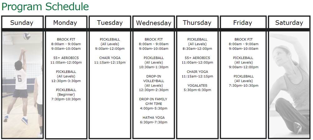 Meridian Community Centre’s Fitness & Recreational Programming