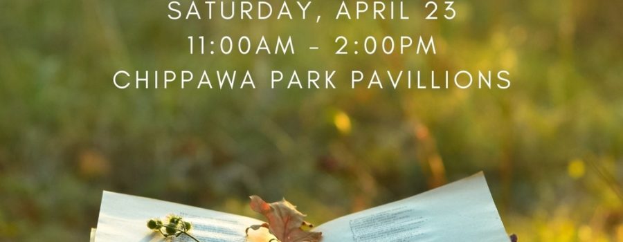 Poetry and Prose in the Park in celebration of National Poetry Month