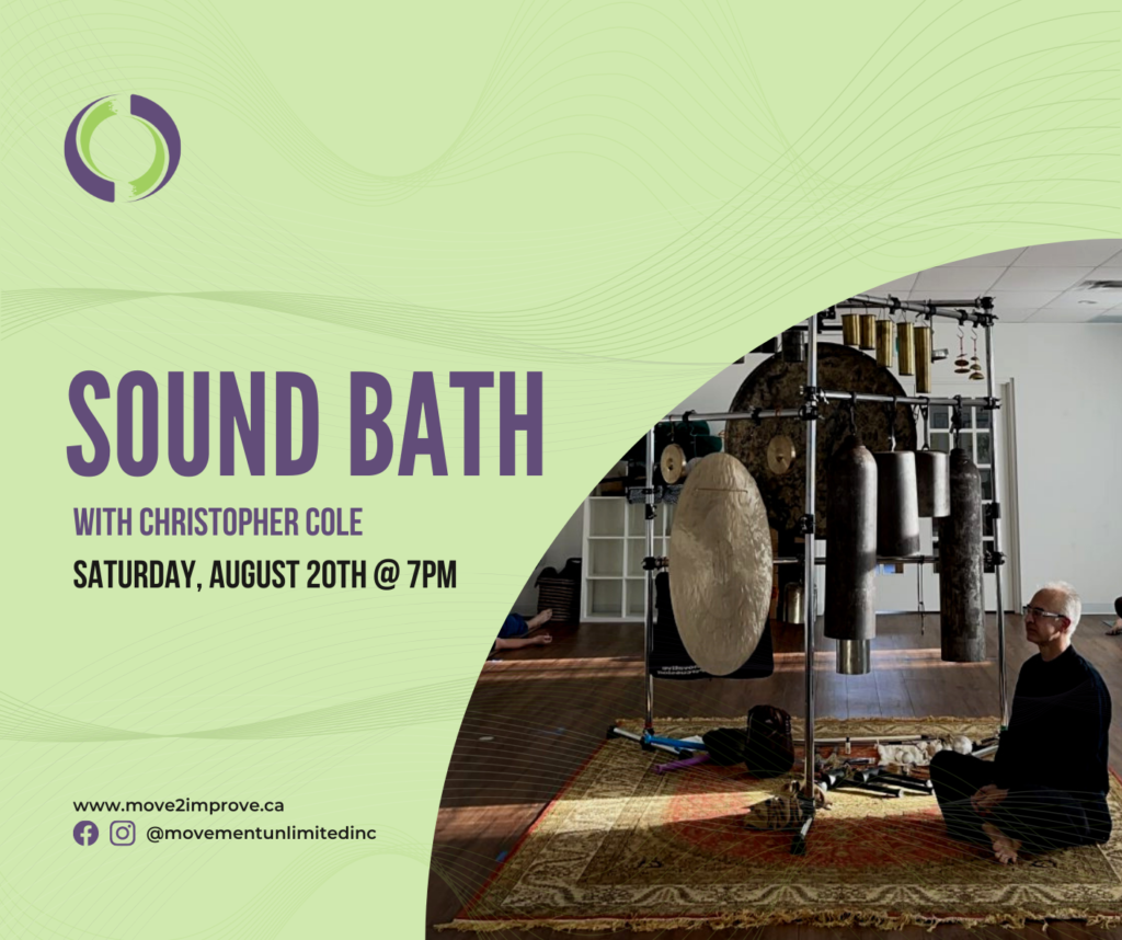 Save The Date: Sound Bath Led by Christopher Cole