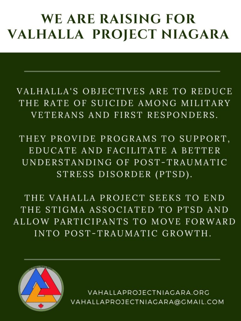 Help Fonthill Butchher and Banker Pub Support Valhalla Project Niagara