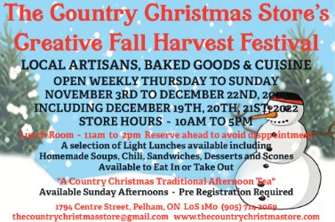 The Country Christmas Store Opening Soon for 10th Anniversary Season!