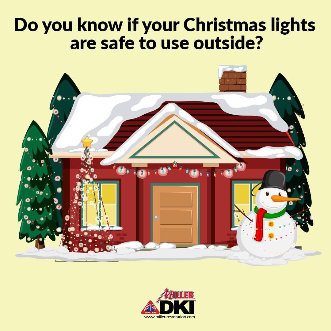 Do You Know if your Christmas Lights are Safe to Use outside?