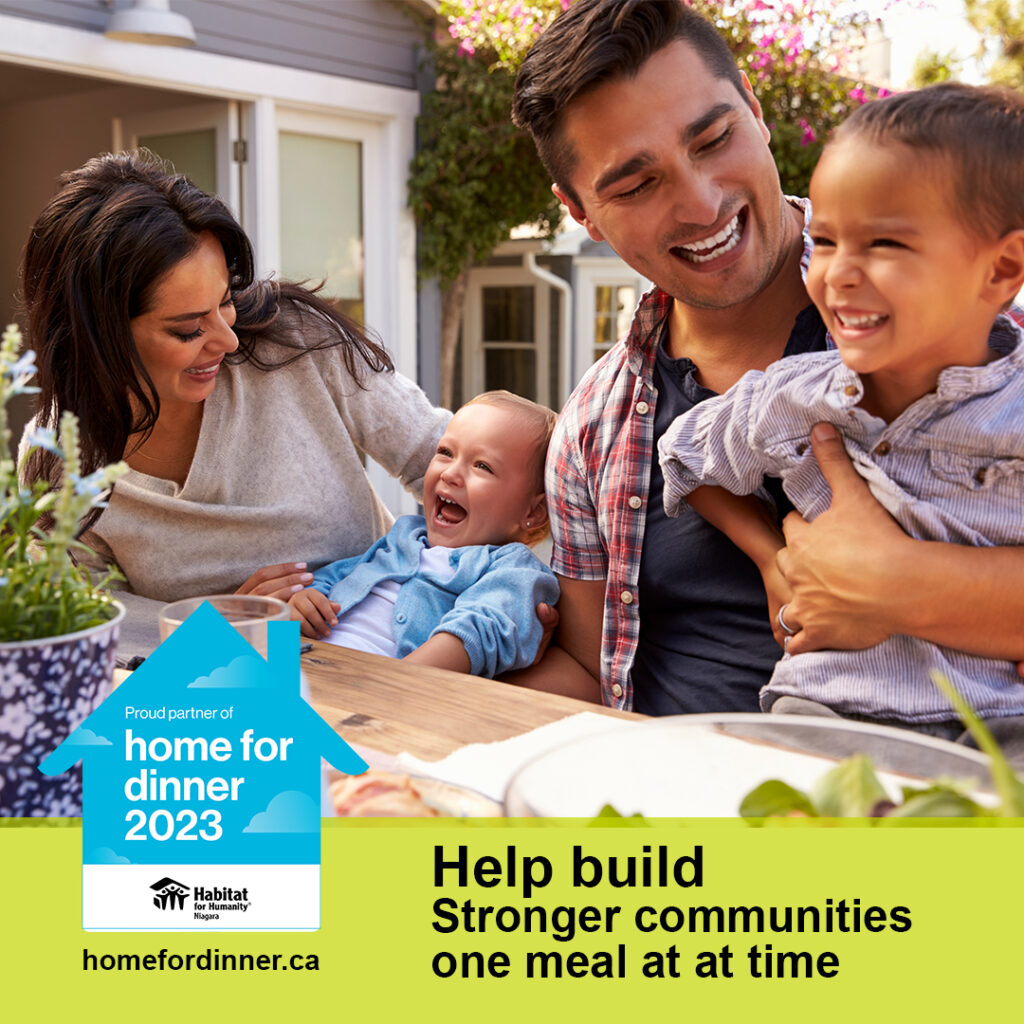Eat local and help build homes for local families
