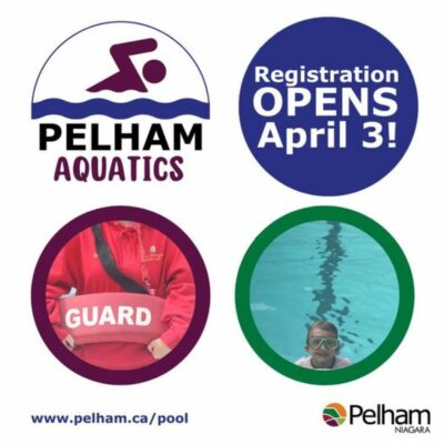 Swimming Lesson Registration Opens April 3