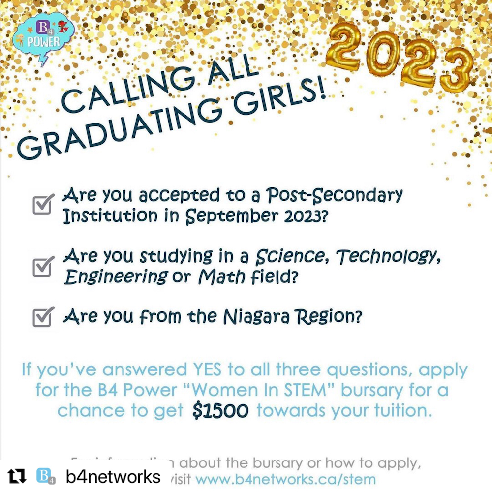Apply Now! B4 Networks Girls in STEM Bursary
