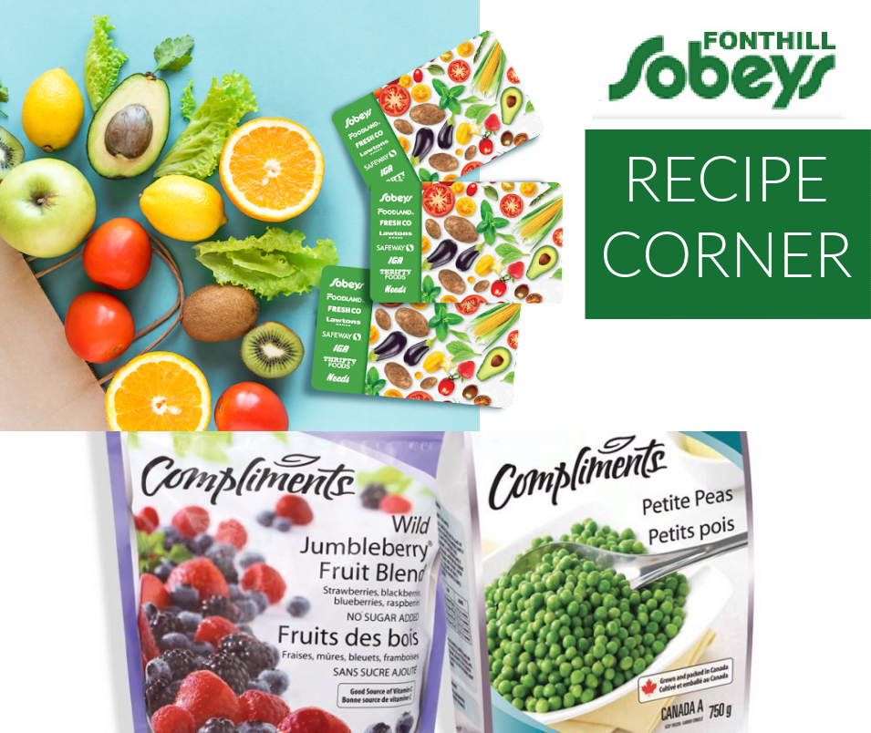 Sobeys Recipe Corner: Creative Ways to Enjoy Frozen Fruit & Vegetables