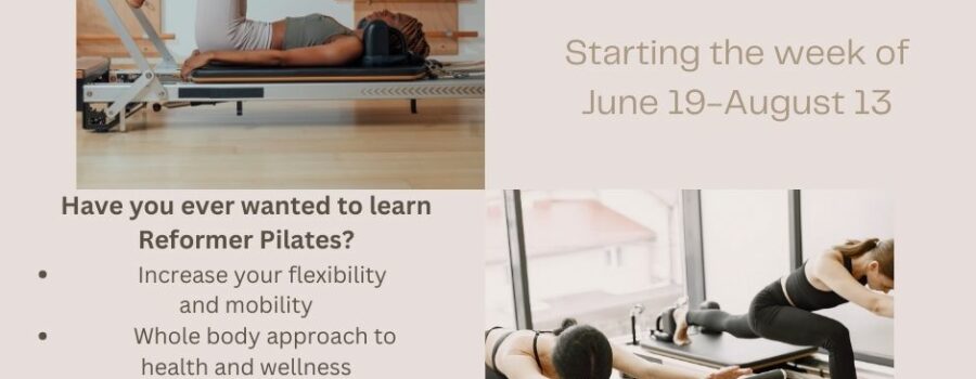 Reformer Pilates Class Registration