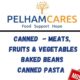 Most Needed Items – Pelham Summer Food Drive July 29th