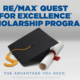 RE/MAX Quest for Excellence scholarship program