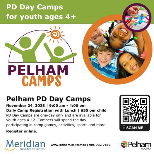 Register Now: Fall PD Day Camps in Pelham