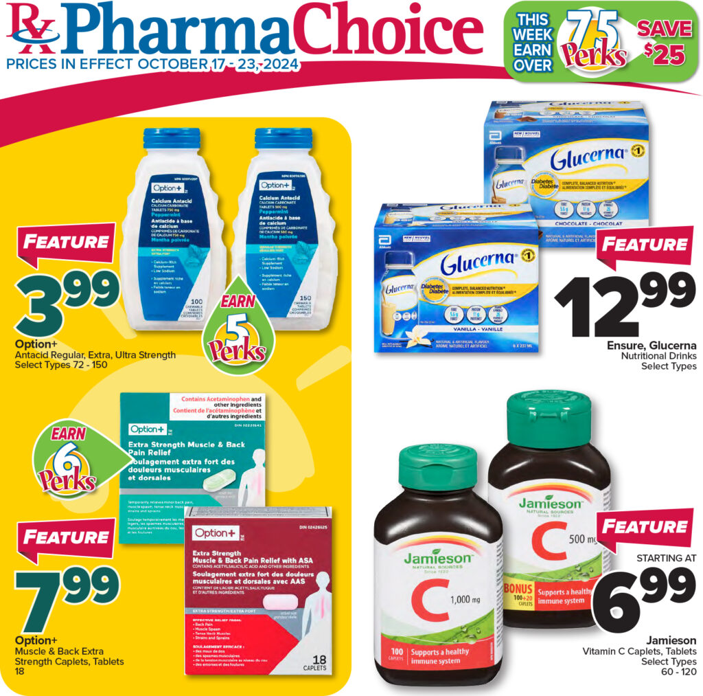 Pharmachoice Weekly Specials