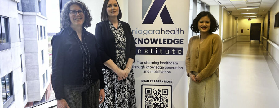 Niagara Health Knowledge Institute launches research scholarships with Brock University, Niagara College