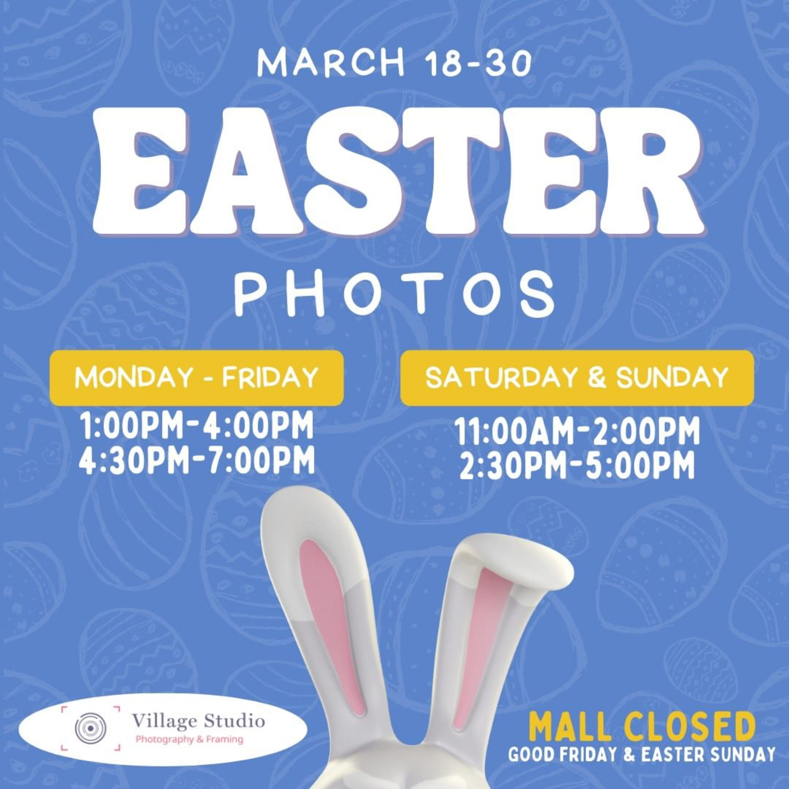 Easter Photos at the Seaway Mall