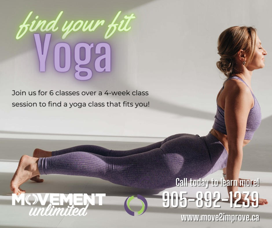 Movement Unlimited Find Your Fit Yoga