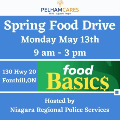 Save the Date! Spring Food Drive
