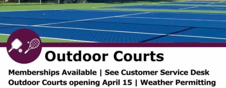 Signs of Spring: Tennis Courts To Open