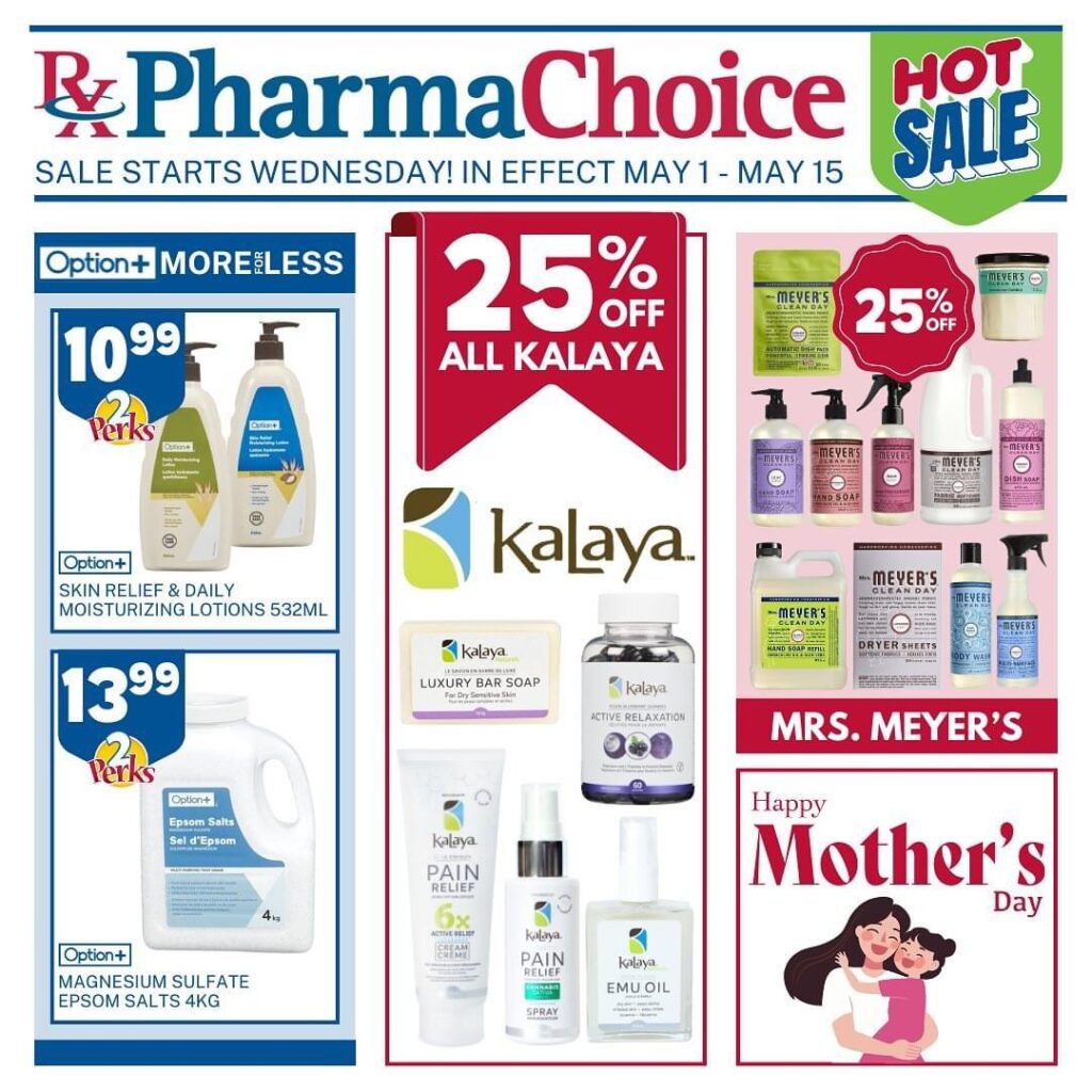 PharmaChoice Mother’s Day Sale