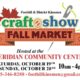 Save the Date: Fonthill and District Kinsmen Craft Show Returns This October