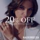 20% off Jewellery & Watches