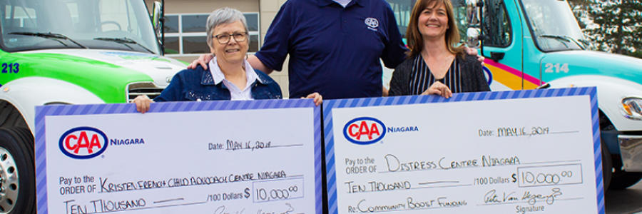 CAA Niagara kicks off its 2020 Community Boost program
