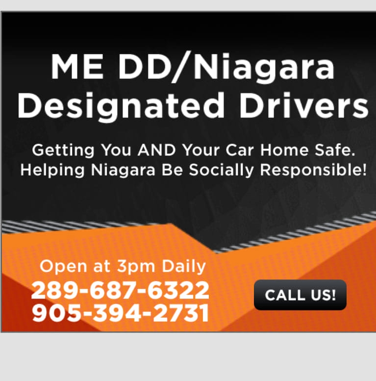 Niagara’s Designated Drivers and MeDD Offering Free Community Delivery Service