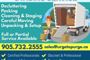 Downsizing or Relocating? URGE TO PURGE Can Help!