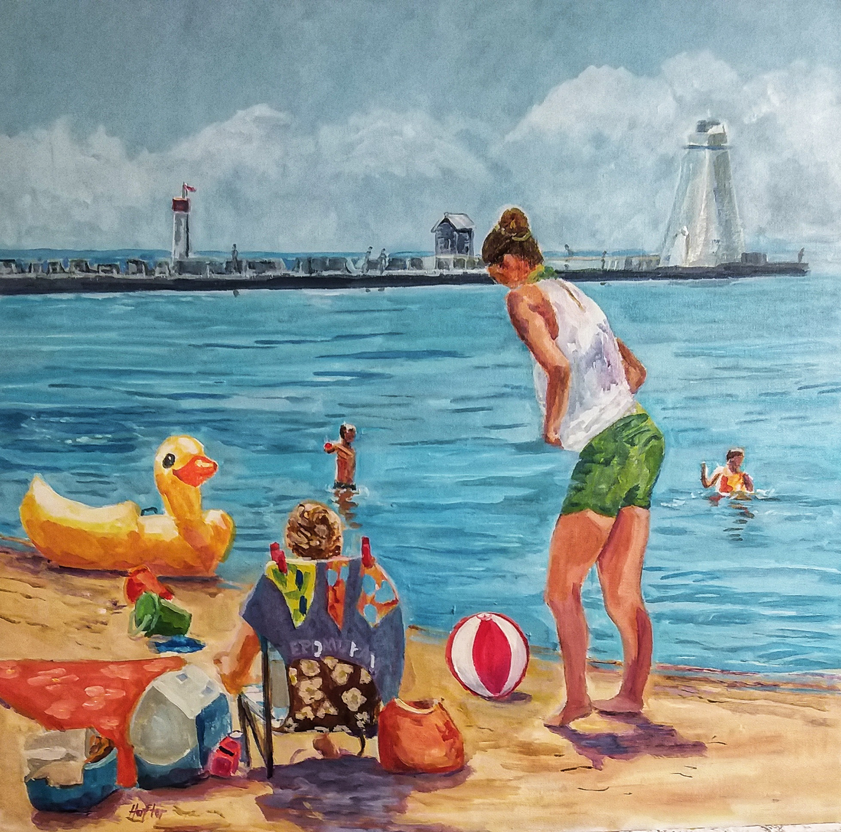 Sign Up for Art Classes with Local Artist, Patricia Haftar