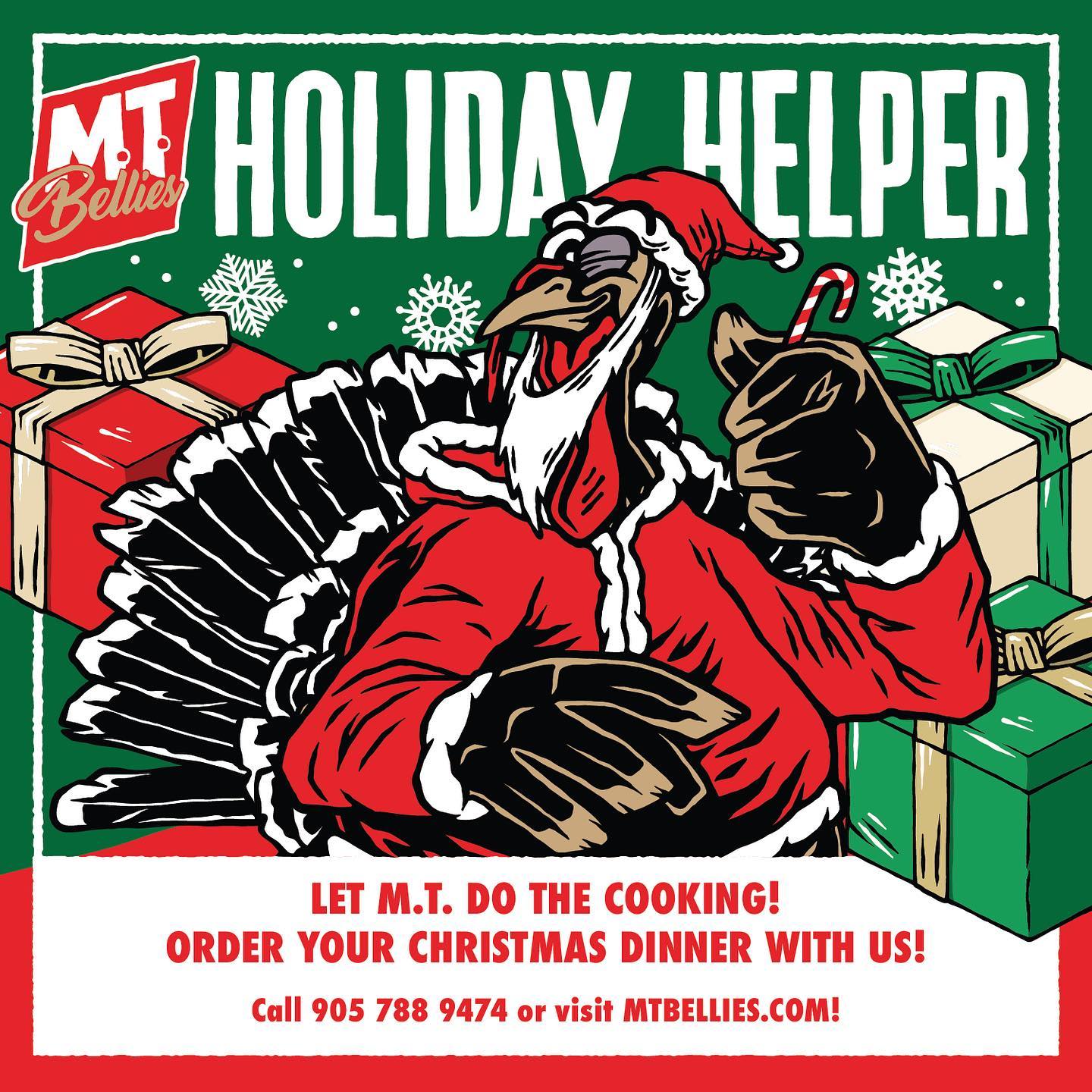 M.T. Bellies Holiday Helper