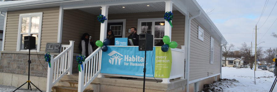 Habitat Niagara announces local funding supporting home building projects