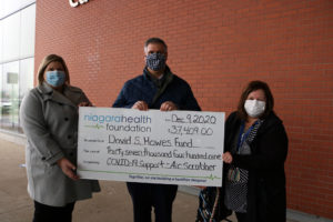 Niagara Community Foundation contributes $37,409 to Niagara Health COVID-19 response