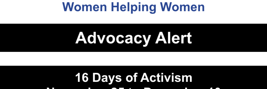 Sex Trafficking is a Human Rights Issue – #16Days of Activism Day 11