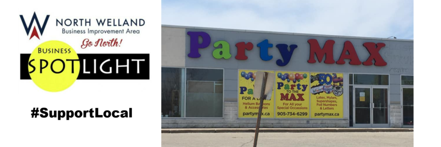 NWBIA Local Business Spotlight: Let’s Welcome PartyMax to North Welland!