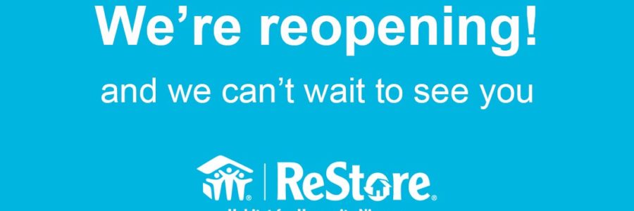 Habitat for Humanity ReStores to Re-Open