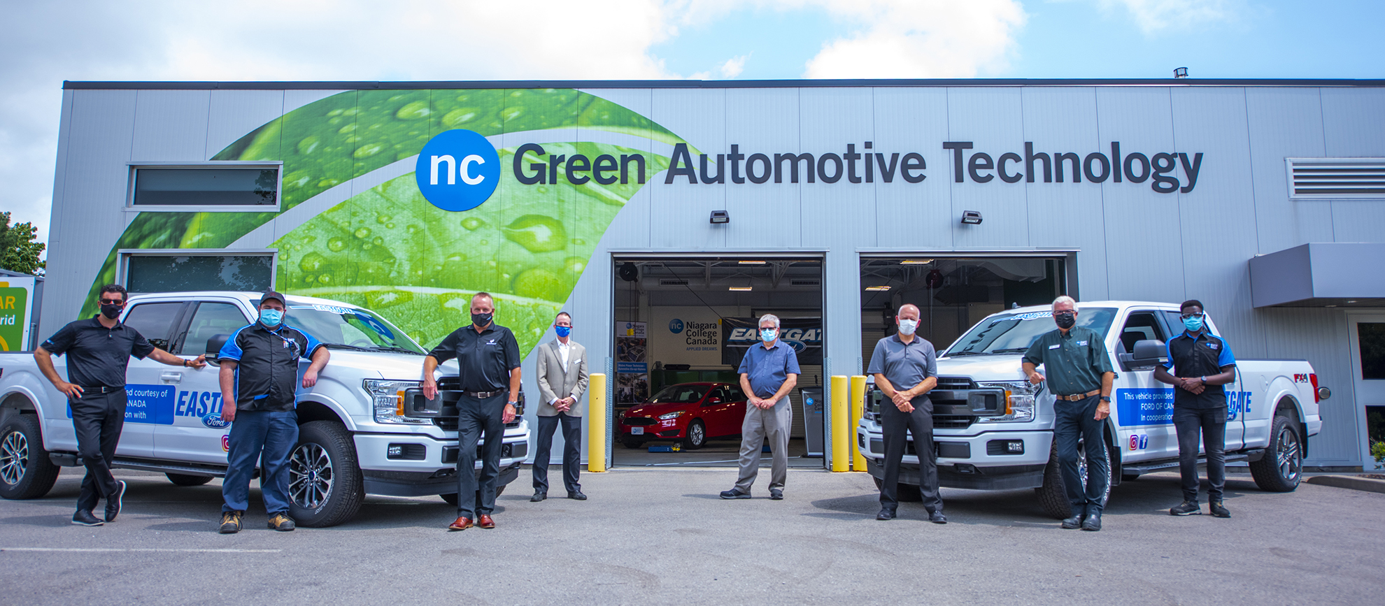 Niagara College receives generous donation of two F-150 trucks from Ford Canada and Eastgate Ford