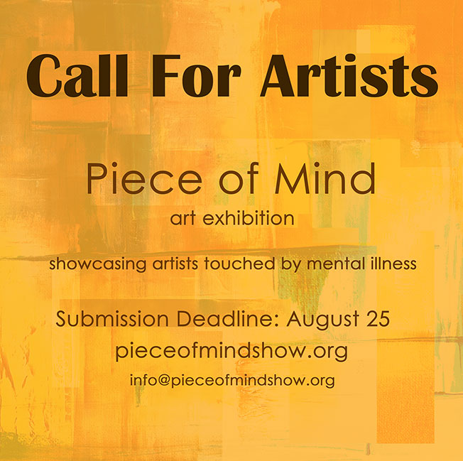 Piece of Mind Art Show Call for Submissions