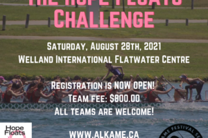 Hope Floats Dragon Boat Challenge Cancelled
