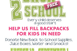 Help us fill Backpacks for kids in need!