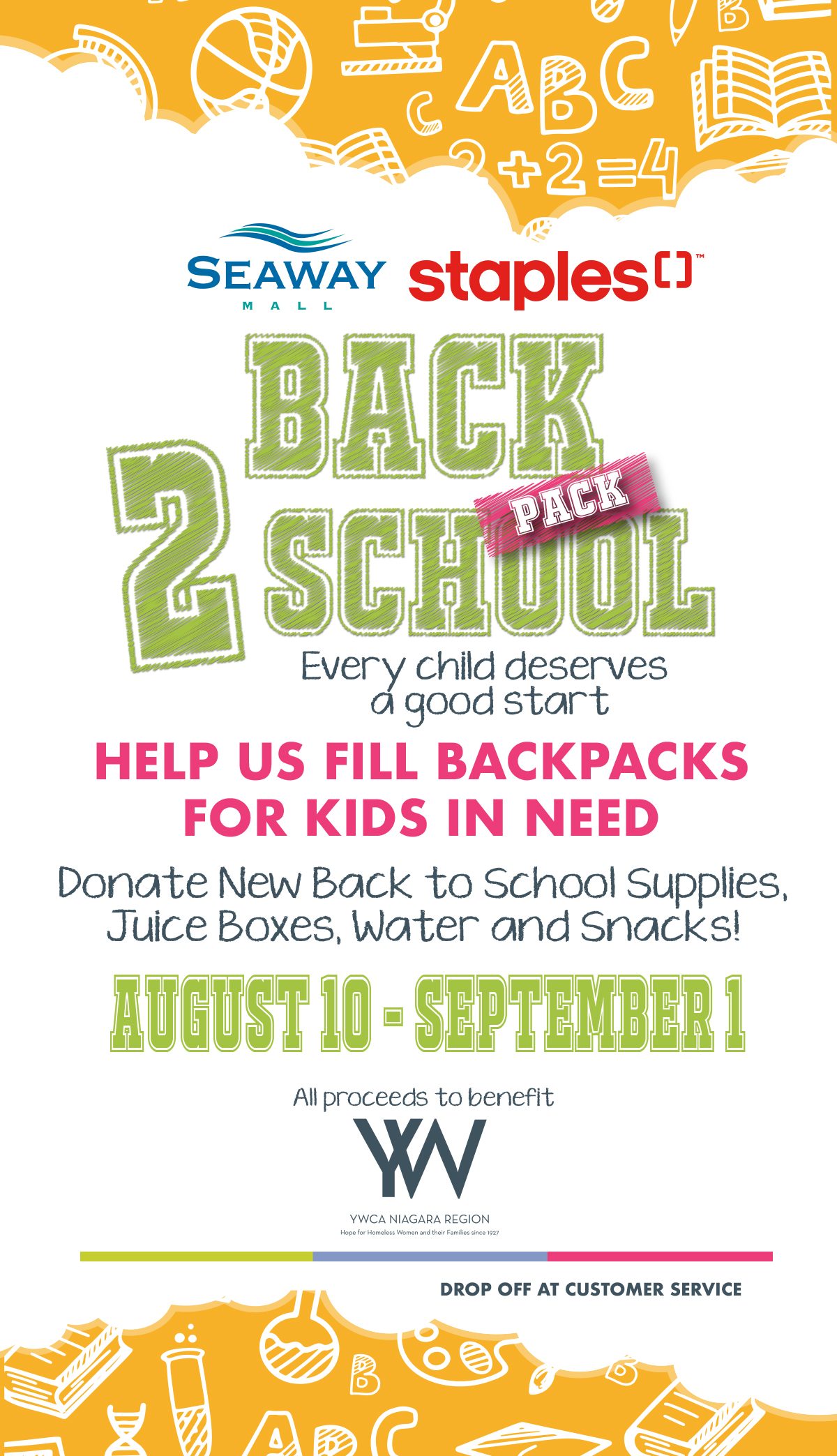 Help us fill Backpacks for kids in need!