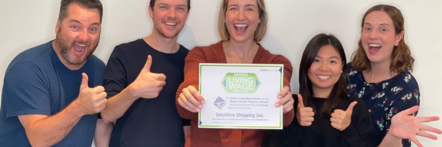 Intuitive Shipping is Niagara’s Latest Certified Living Wage Employer