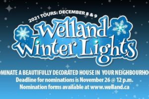 2021 Welland Winter Lights Nominations Self-Guided Tours
